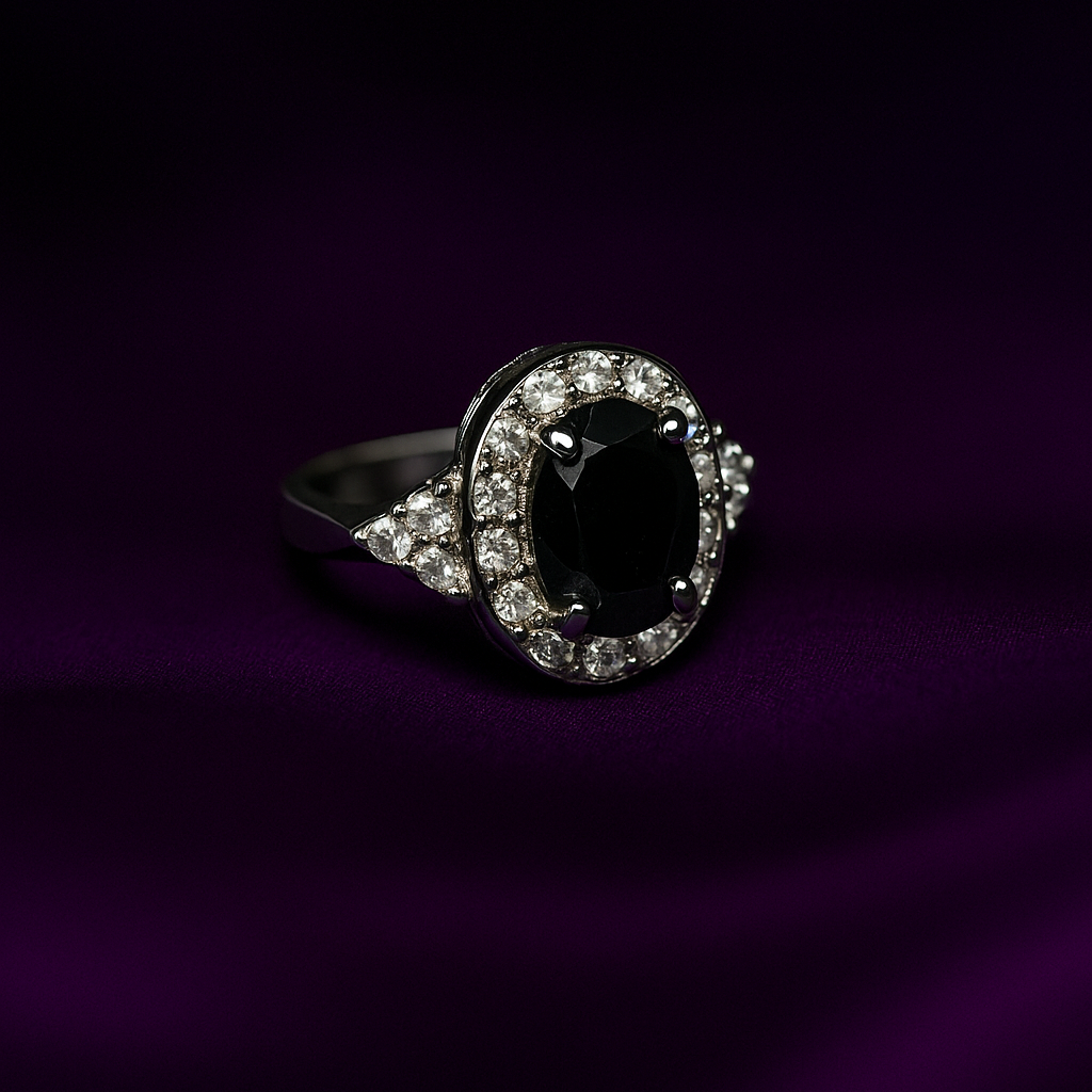 Metal Crystalize Ring (Adjustable)
